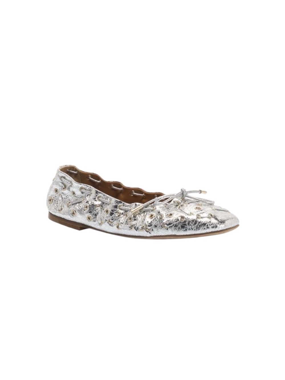 Chloé Women's Oracia Slip On Grommet Ballet Flats